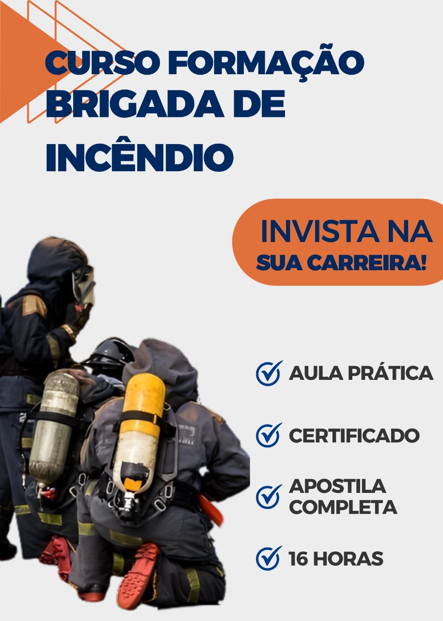 BRIGADA VOLUNTÁRIA DE INCÊNDIO - FORMAÇÃO 16H